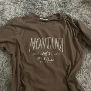 Primary Brown Graphic Tee